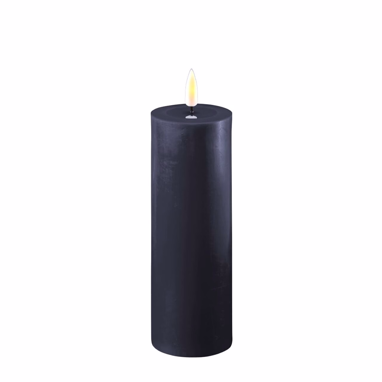 2021-RF-0349 Stumpenkerze LED königsblau 5 x 15cm