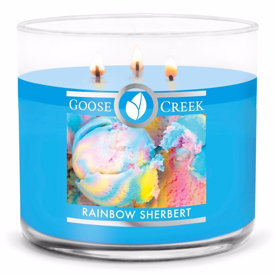 rainbow-sherbet-3-docht-kerze-411g Rainbow Sherbet 411g (3-Docht)