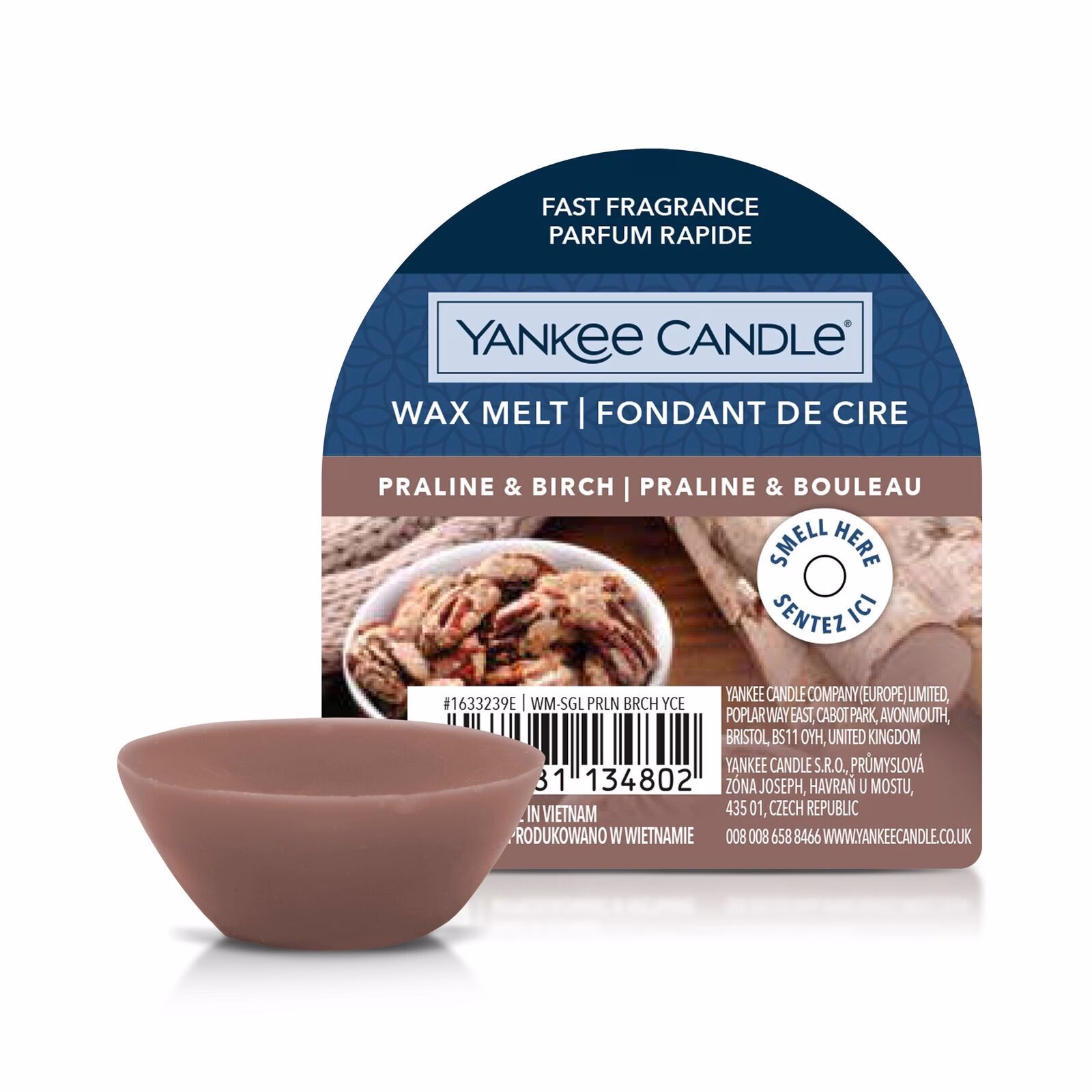 Praline-Birch_WAX-MELT1 Praline & Birch Wachsmelt 22g