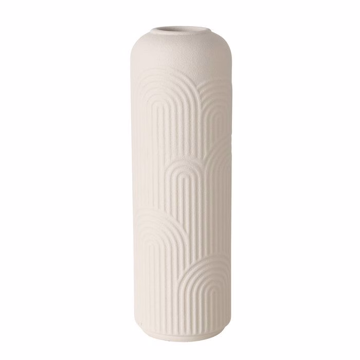 Vase Aliette Keramik creme 25cm