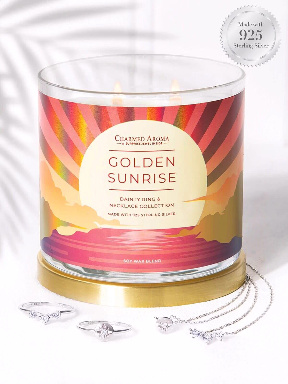 Golden Sunrise (Ring + Halskette)