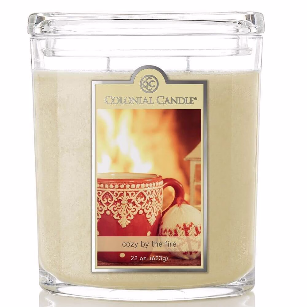 CC022-5201 Colonial Candle - Cozy By The Fire 623g