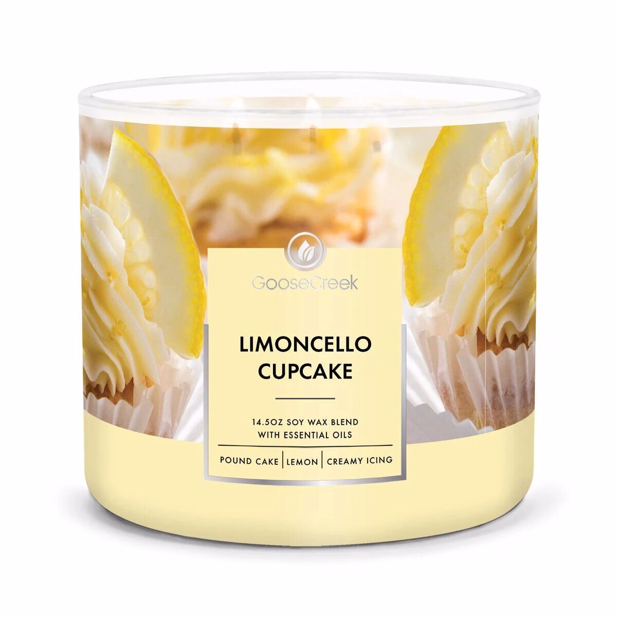 Limoncello Cupcake 411g (3-Docht)