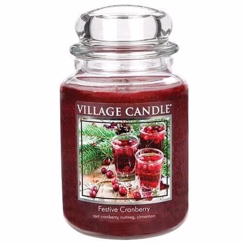 106326840 Village Candle Festive Cranberry 645g