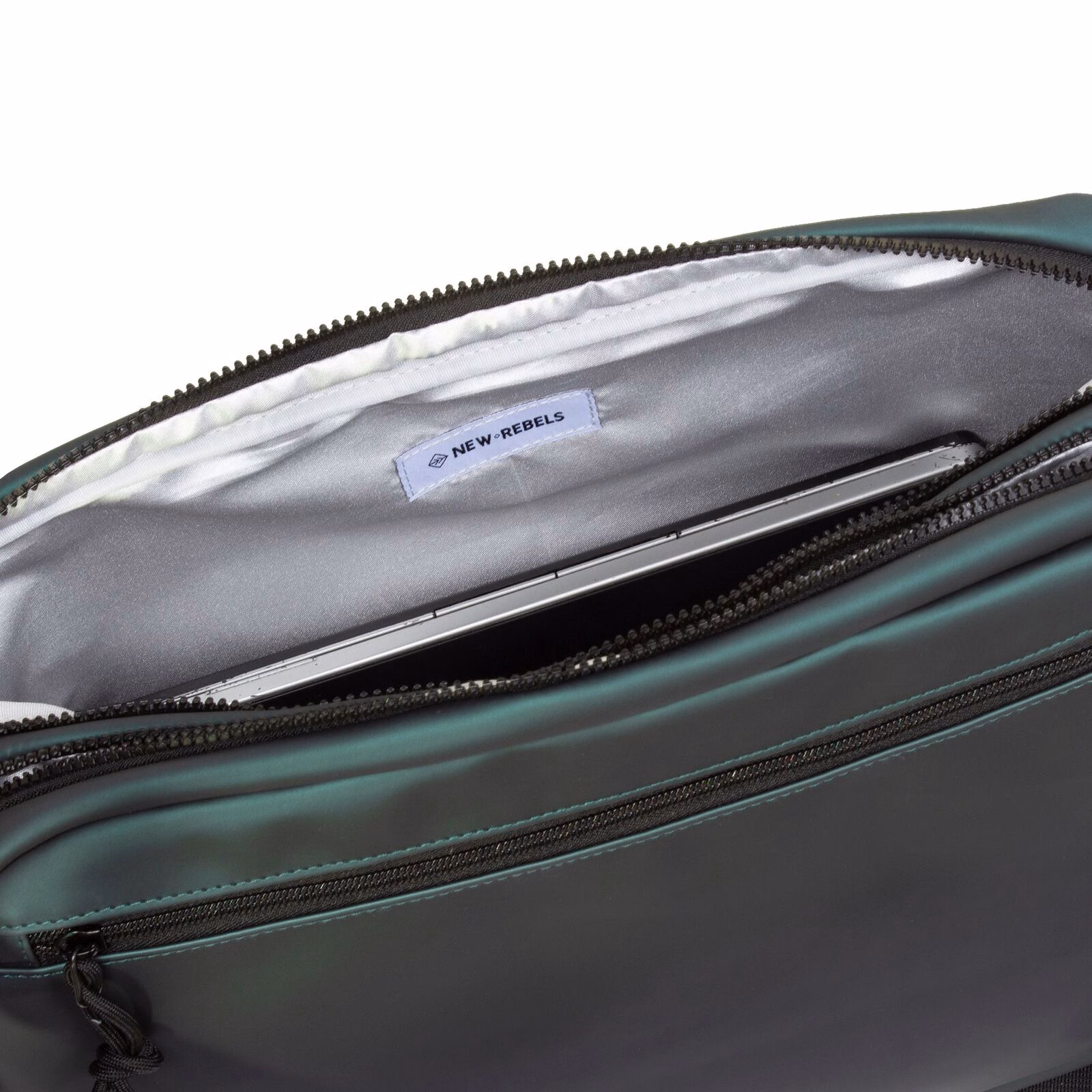 yfn1zM1I William - Harrisburg Laptop Tasche grün metallic