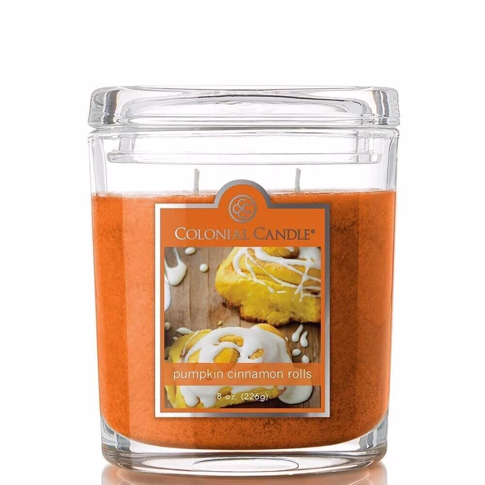 CC008-5202 Colonial Candle - Pumpkin Cinnamon Roll 226g