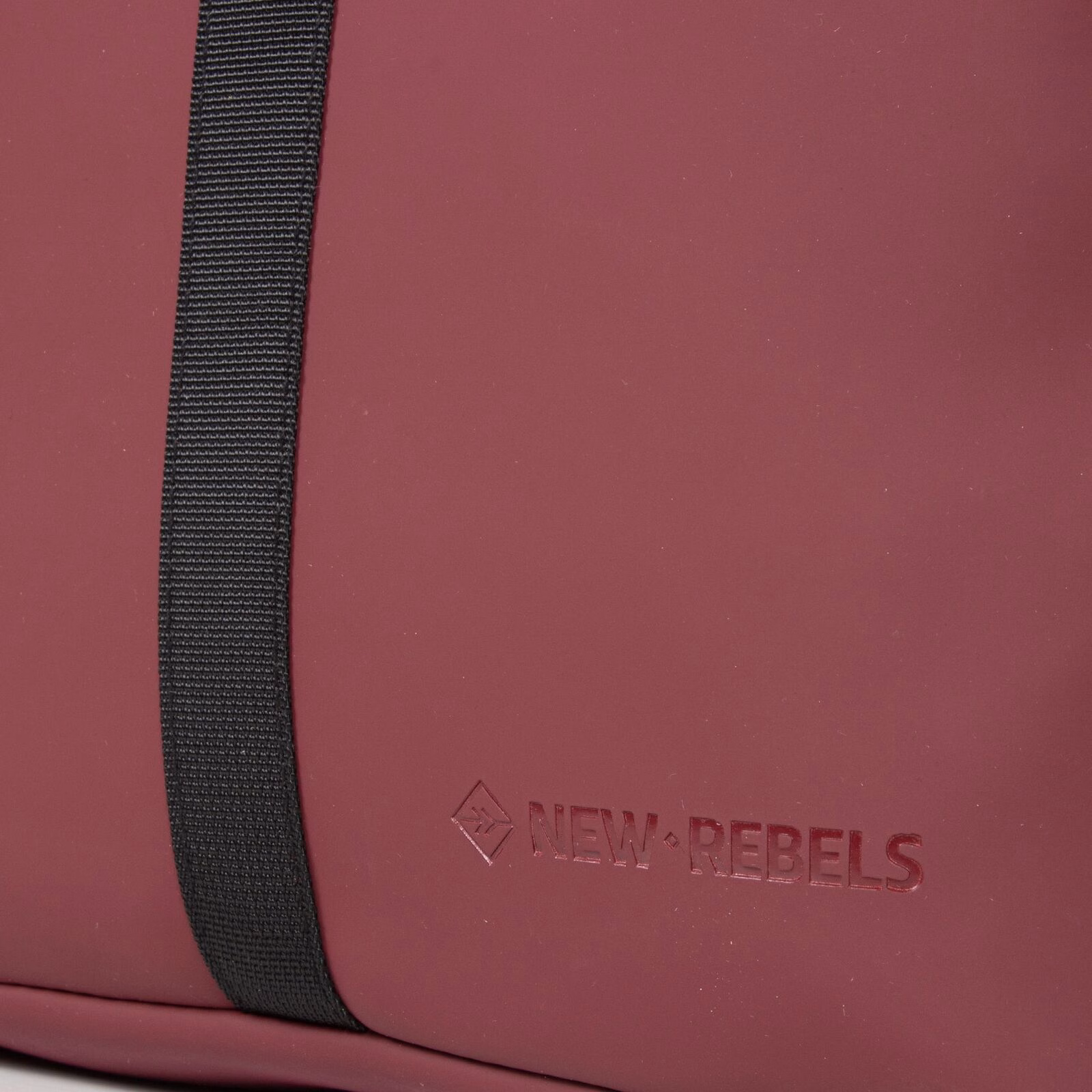 Mart - Los Angeles Rolltop Mini Rucksack burgund