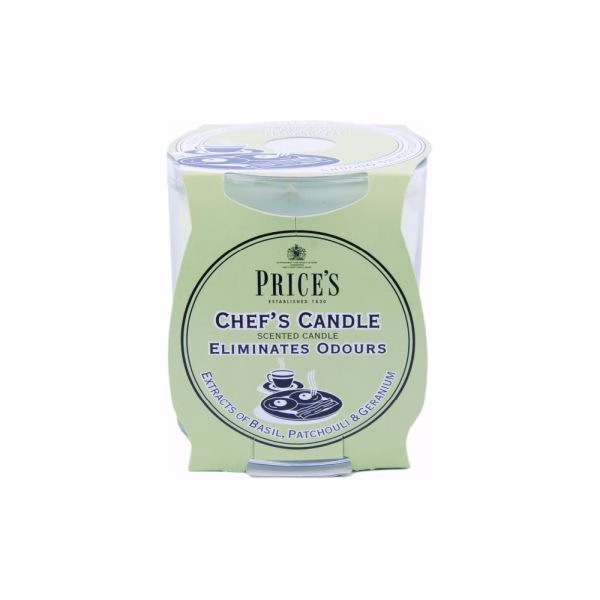 FR300616_Chefs_Jar_Front Eliminates Odours Chef's Candle 170g