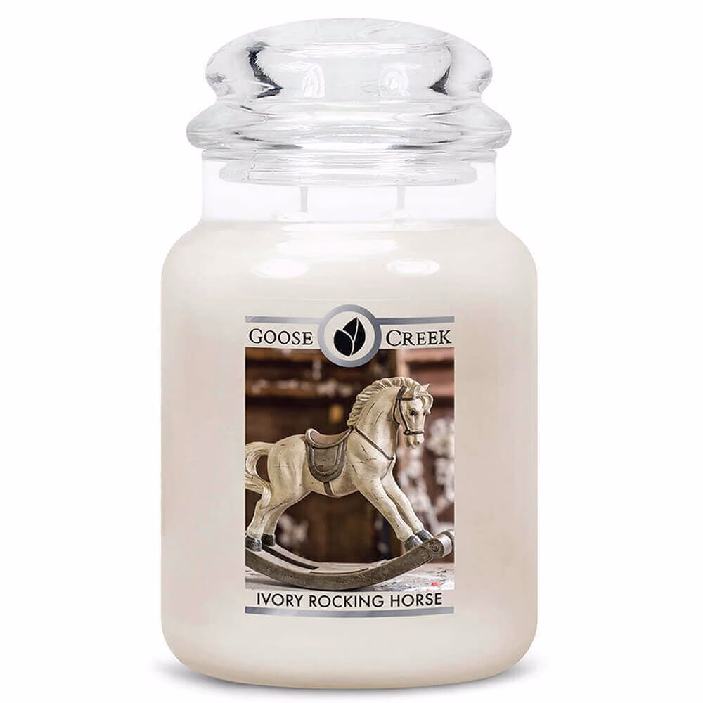 Ivory Rocking Horse 680g von Goose Creek Candle
