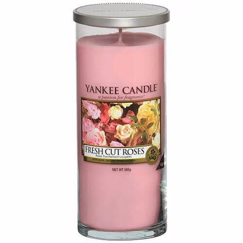 tall-pillar-fresh-cut-roses5594ffbf3208b Yankee Candle Fresh Cut Roses 566g