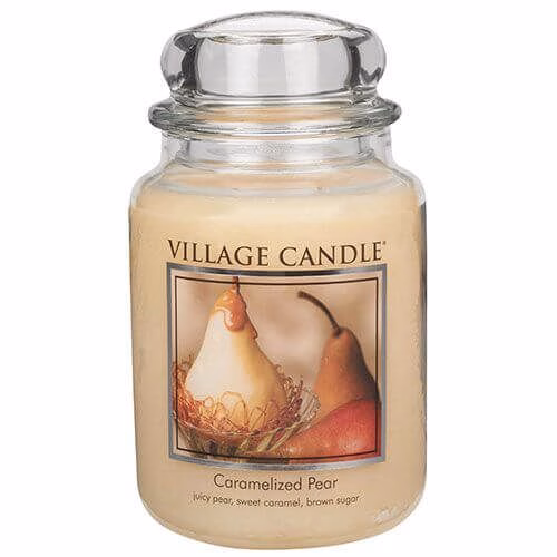 106326020 Village Candle Caramelized Pear 645g