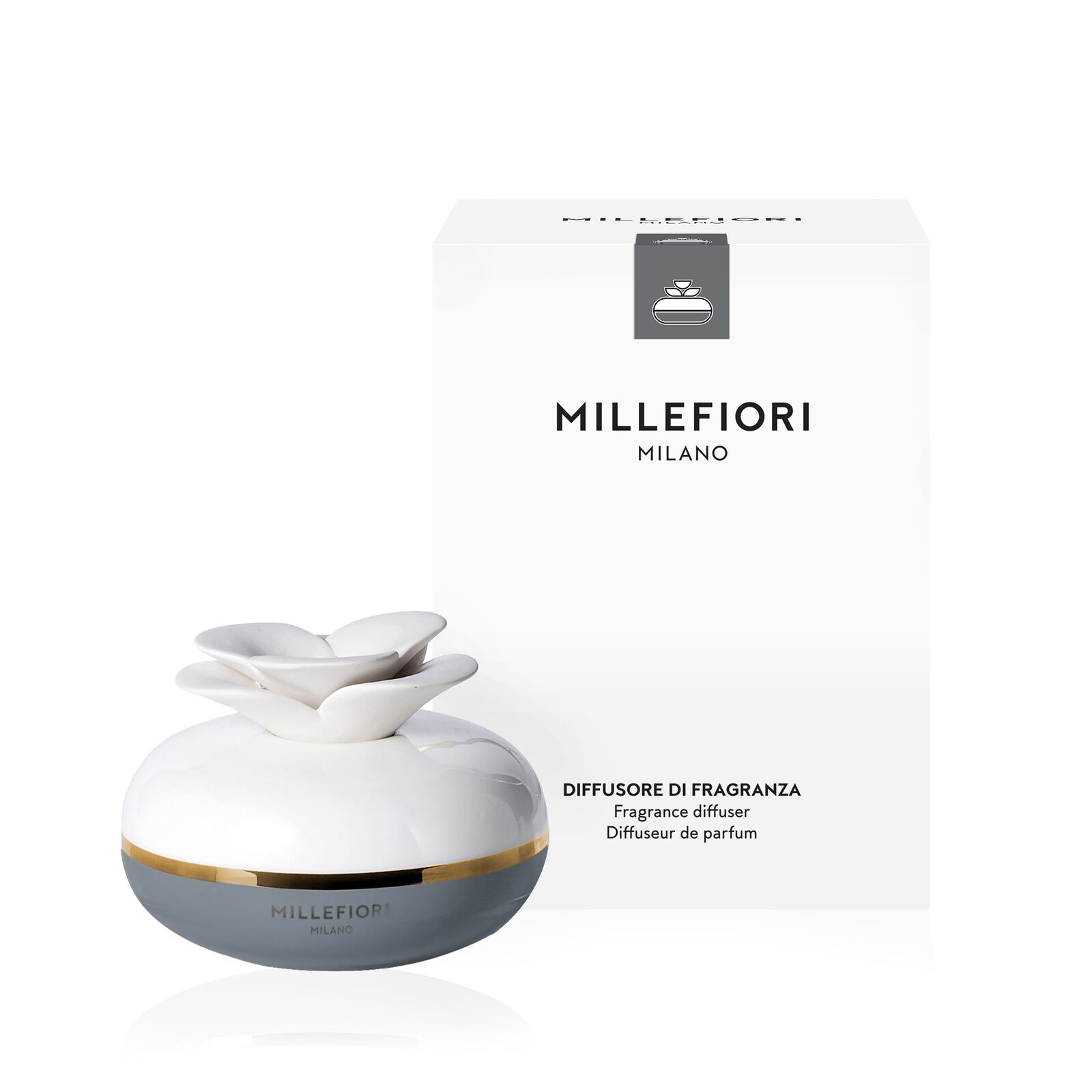Diffuser Blume grau Diffuser Blume grau