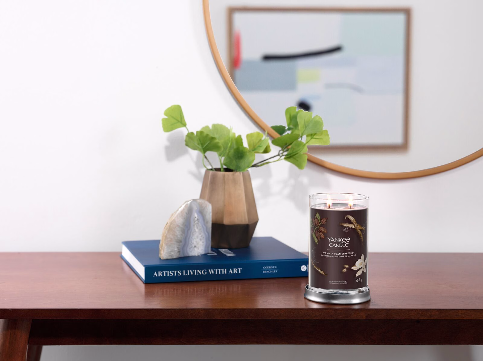 Vanilla Bean Espresso Signature Large Tumbler 567g 2-Docht