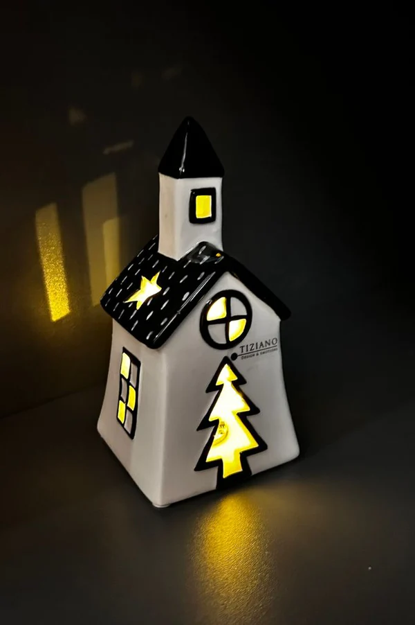 Lichthaus Pedaso 17cm LED cremeweiß/schwarz Lichthaus Pedaso 17cm LED cremeweiß/schwarz