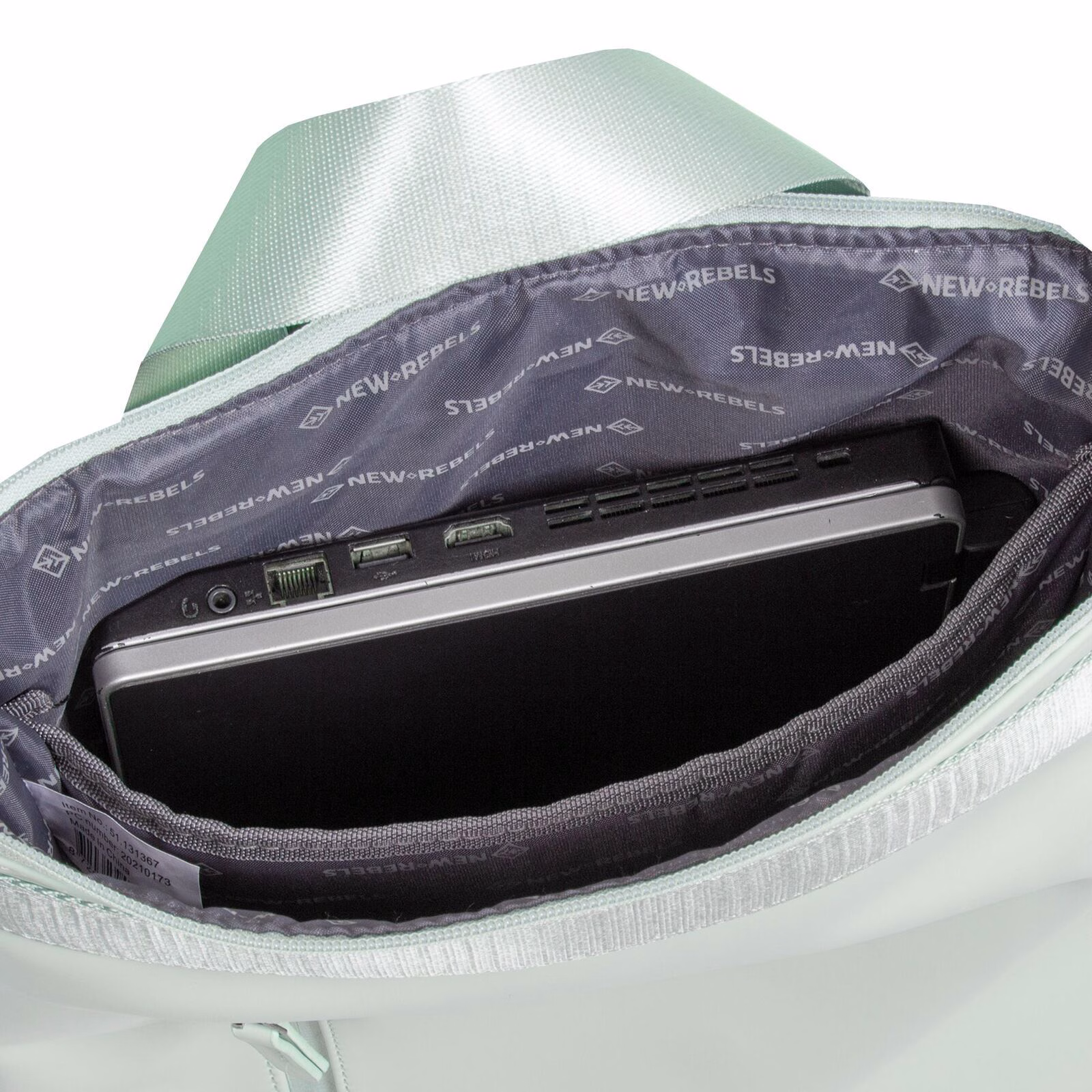 2pZTD5-Q Daley - Orlando Rucksack minzblau