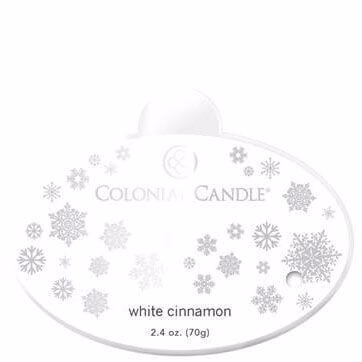 CCSNAPS-5051 Colonial Candle White Cinnamon Simmer Snaps