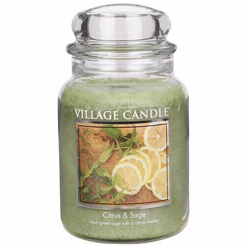 Village Candle Citrus & Sage 645g