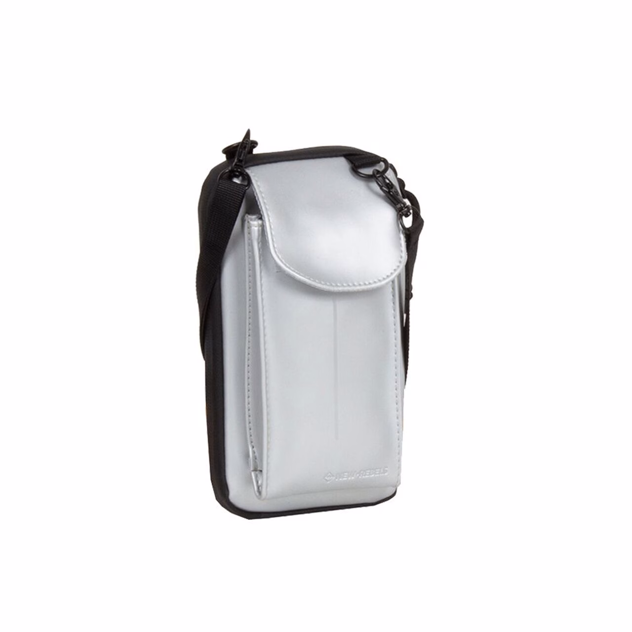 kgZ_LWo4jjf Mart - Cincinatti Handytasche mit Geldbörse silber metallic