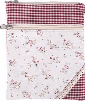 NL2020297 Patchwork Crossbag 177-028 (Red Nature)