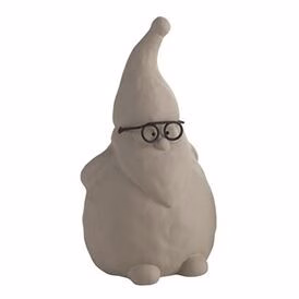 Nerdy Weihnachtsmann mit Brille sandstone