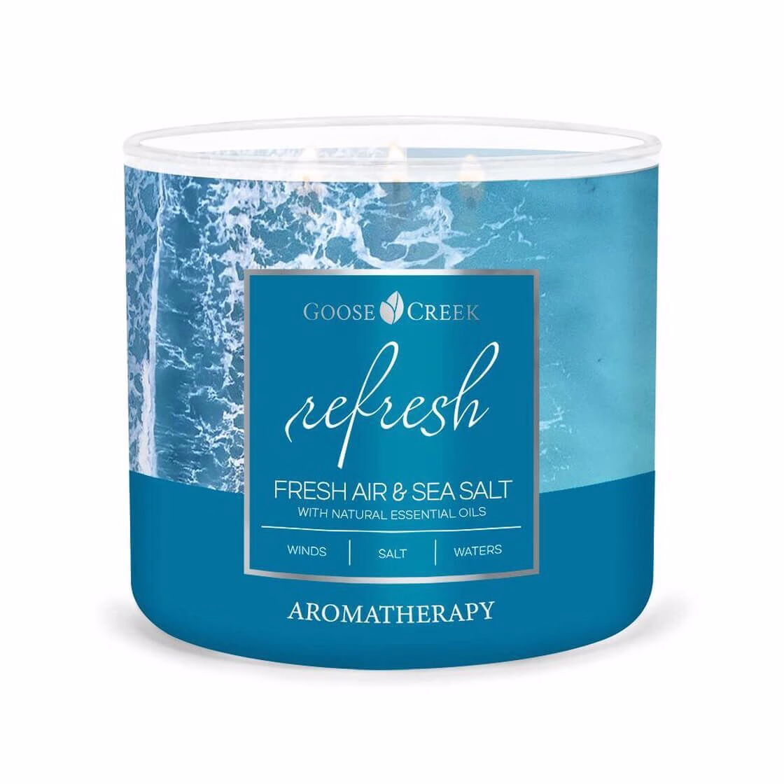 fresh-air-sea-salt-refresh-3-docht-kerze-411g REFRESH Fresh Air & Sea Salt 411g (3-Docht)