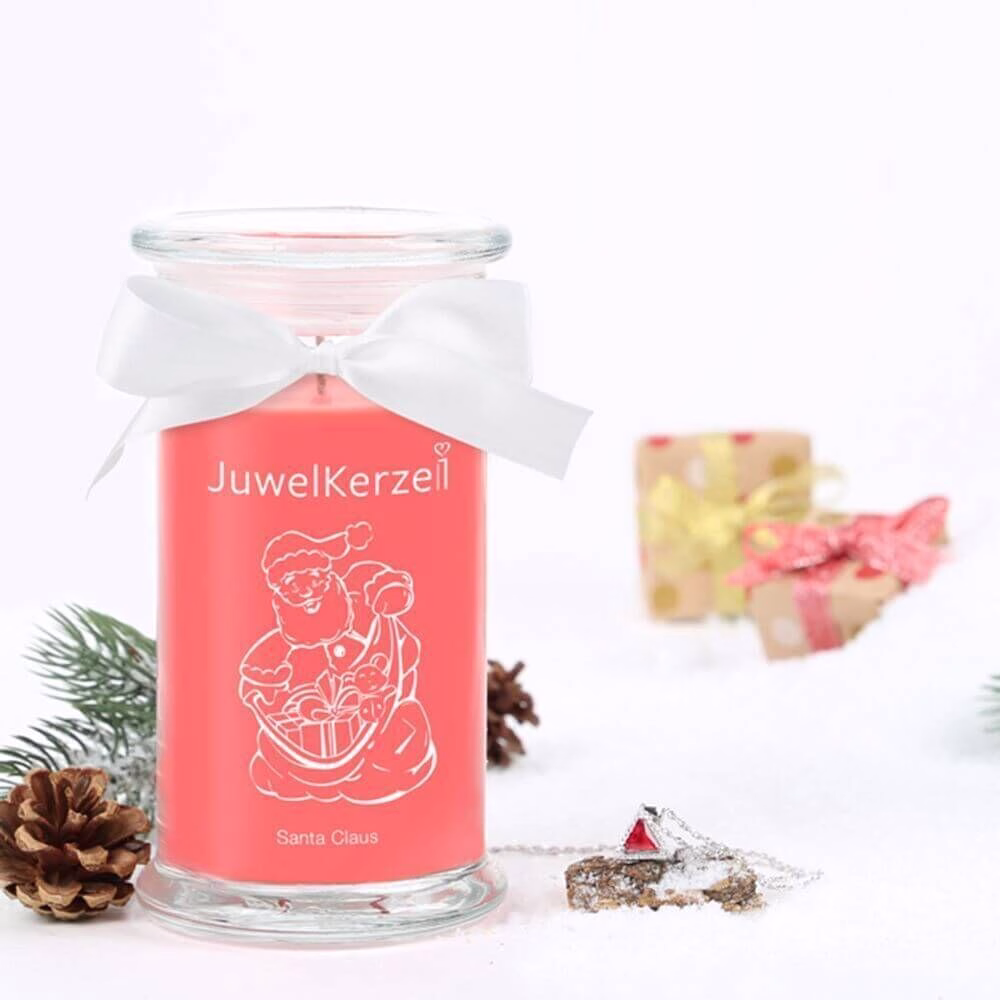 Santa-Claus-Classic-Edition-Necklace-DE JuwelKerze Santa Claus (Halskette mit Anhänger) 380g