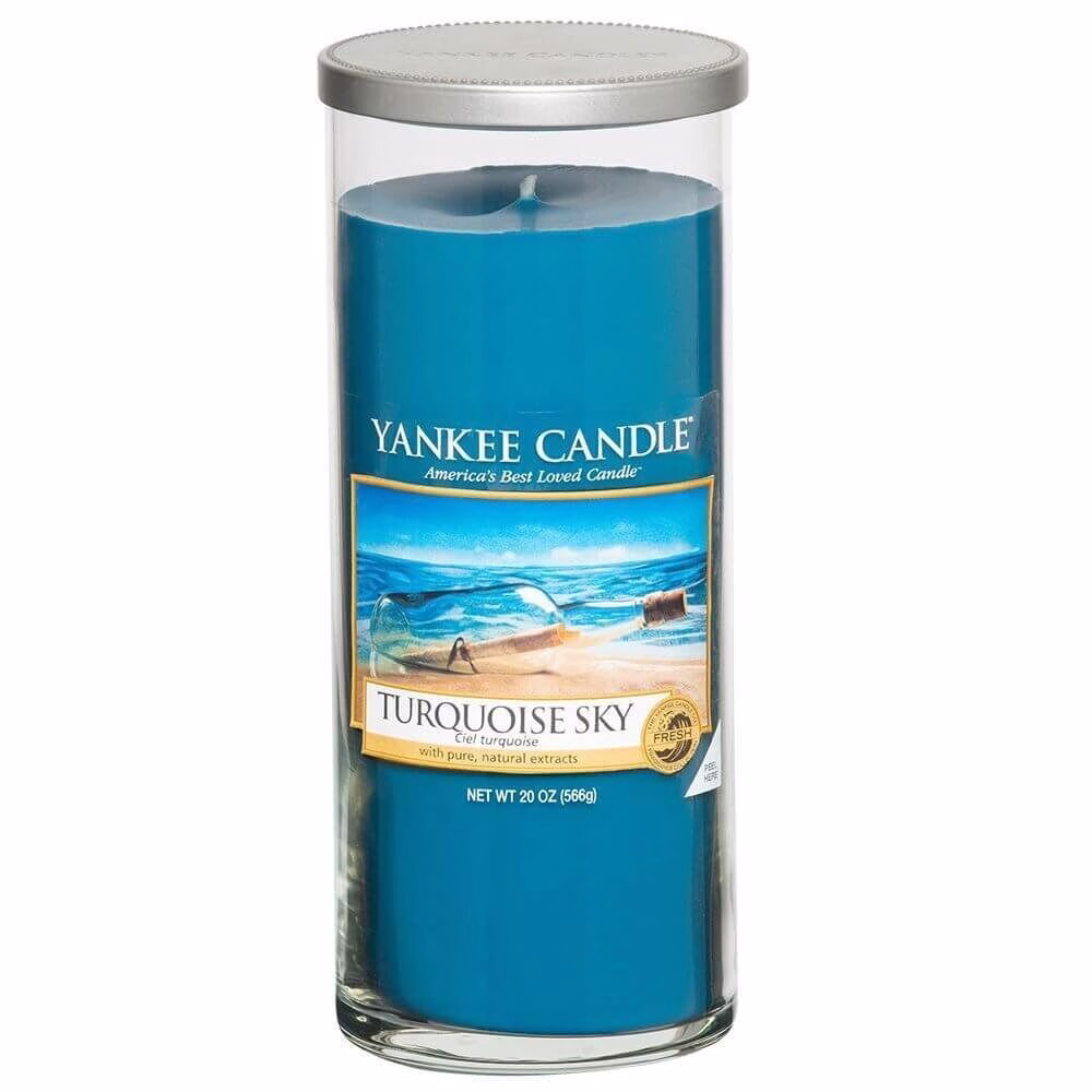 tall-pillar-turqoise-sky5594ffbbde07c Yankee Candle Turquoise Sky 566g