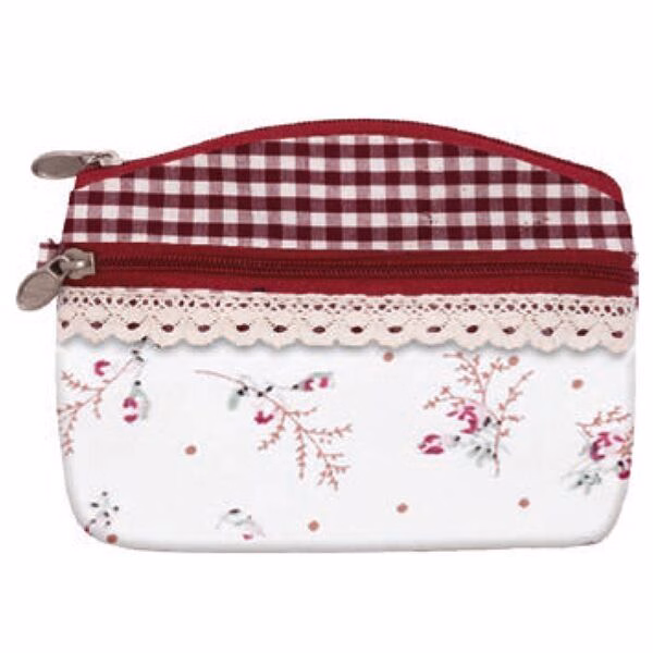 2022-266-067 Patchwork Mini-Kosmetiktasche 067 berry white