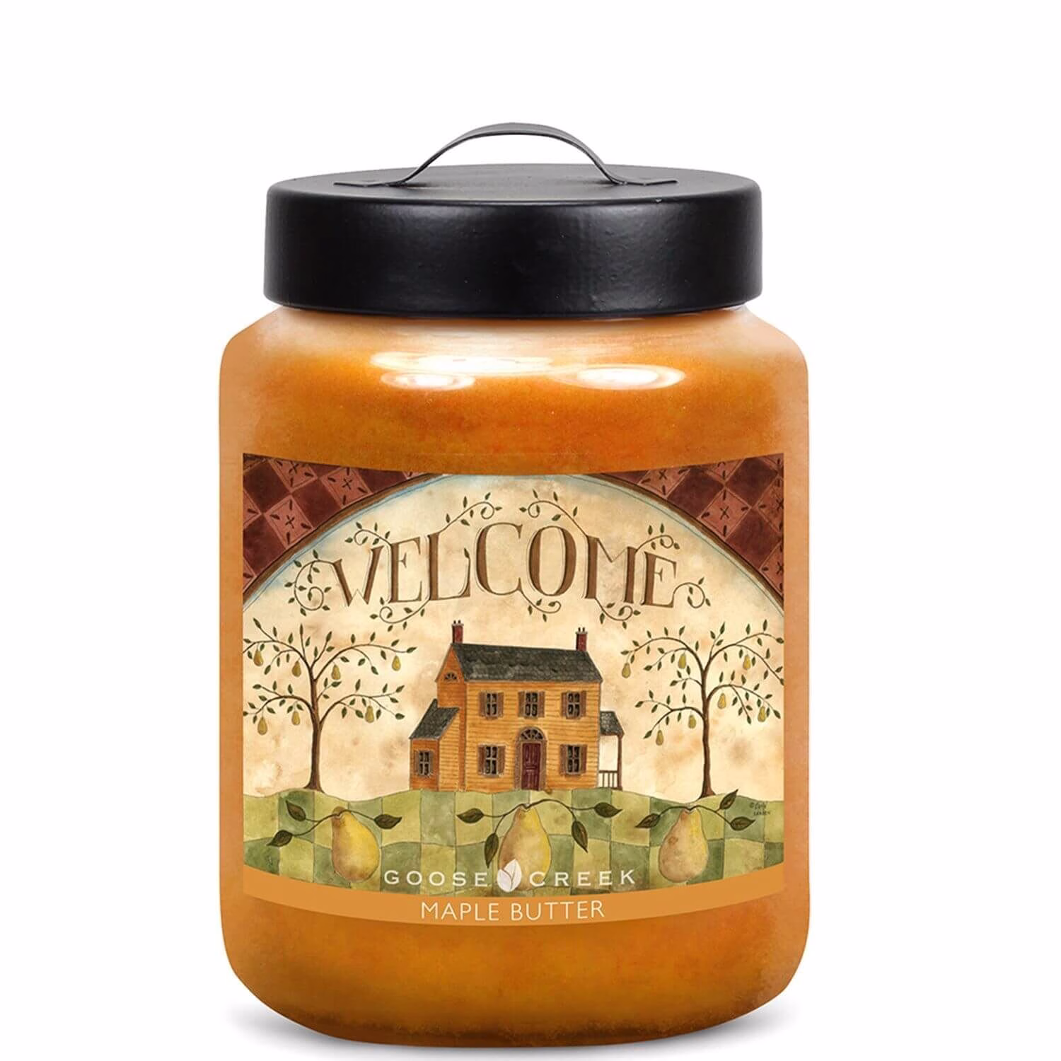 FA2661 Goose Creek Candle Maple Butter Folk Art Collection 680g