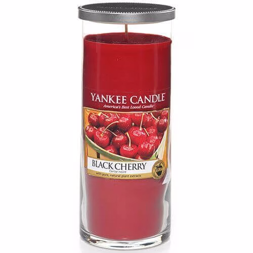 black-cherry-tall-pillar-1281888e5594ffc13bdcb Yankee Candle Black Cherry 566g