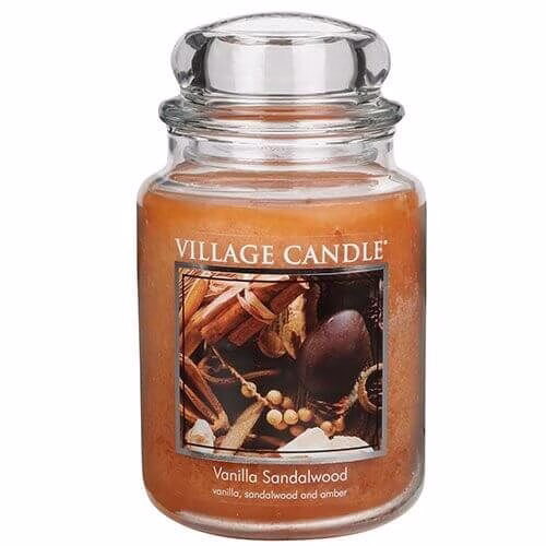 106326010 Village Candle Vanilla Sandalwood 645g