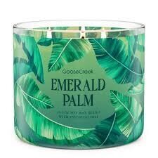 Emerald Palm 411g (3-Docht) Windel, Kerze