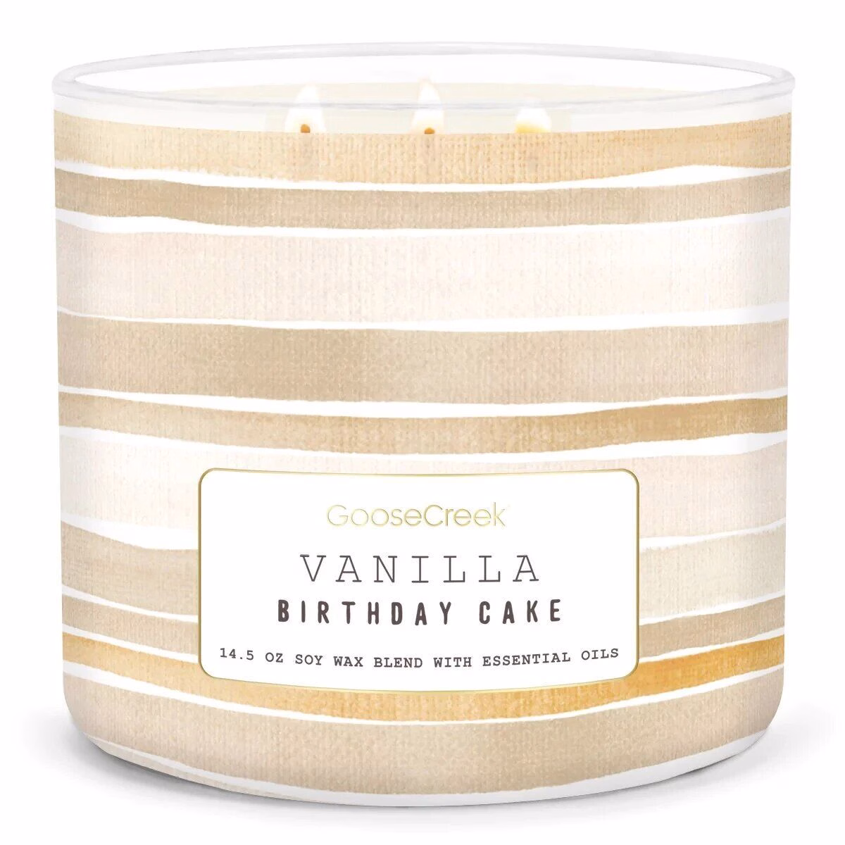Vanilla Birthday Cake 411g (3-Docht)