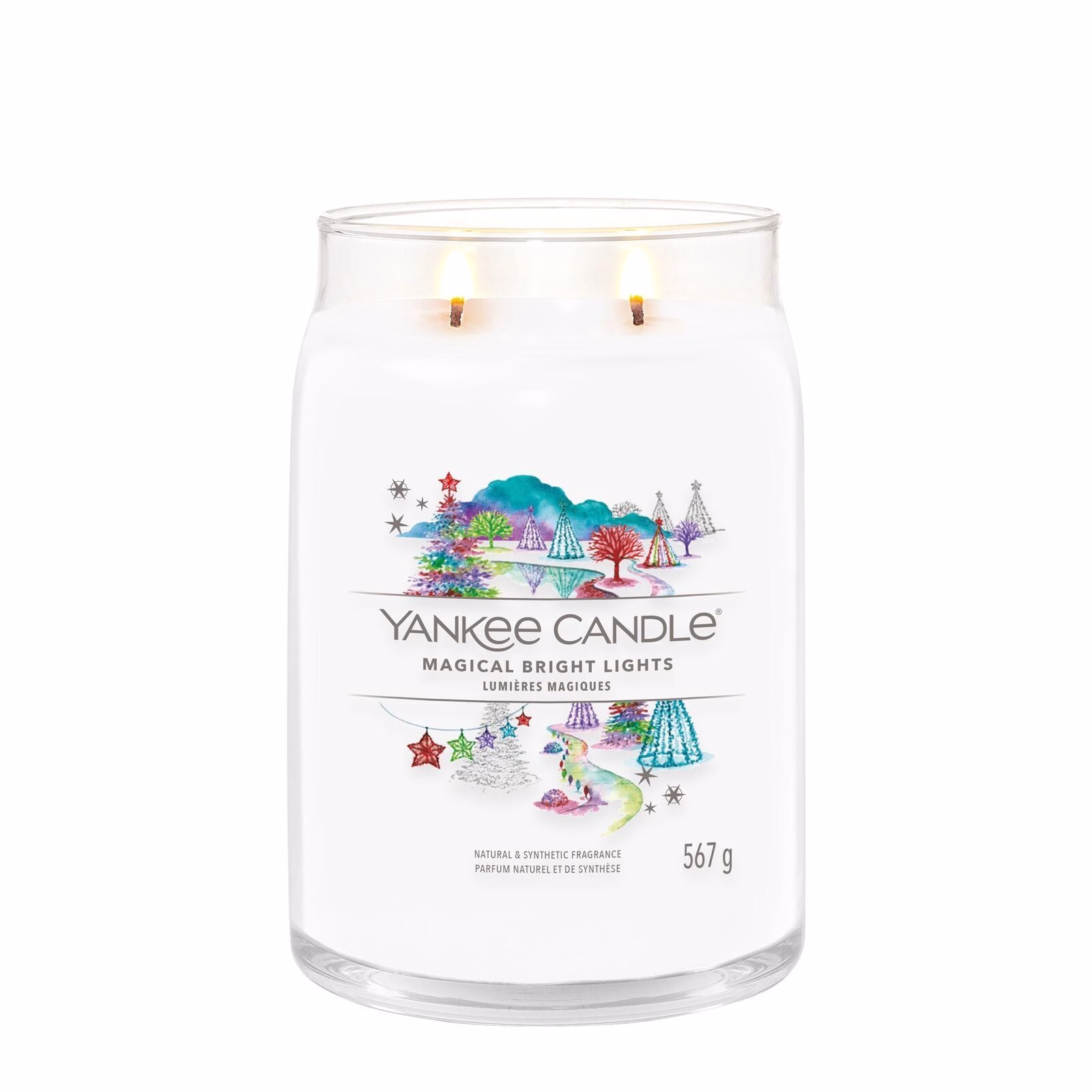 Magical Bright Lights Signature Large Jar 567g 2-Docht