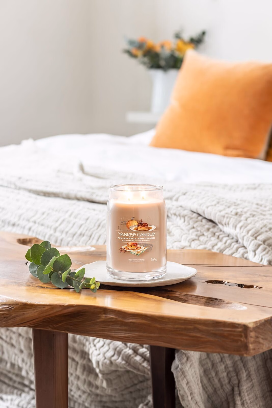 Pumpkin Maple Crème Caramel Signature Large Jar 567g 2-Docht