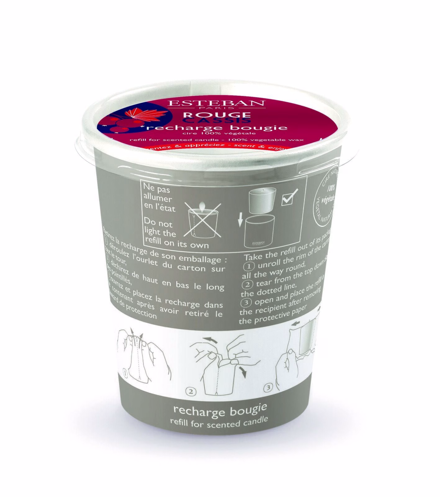 RCA-010 Rouge Cassis Nachfüller für Duftkerze 170g
