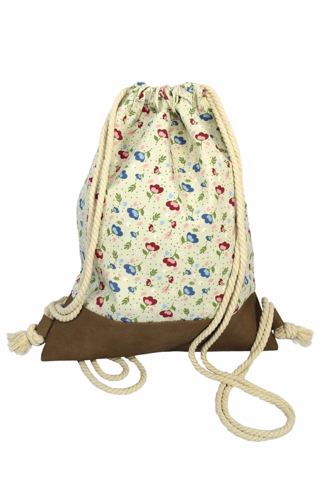 Freizeit-Büdel Floral beige 701