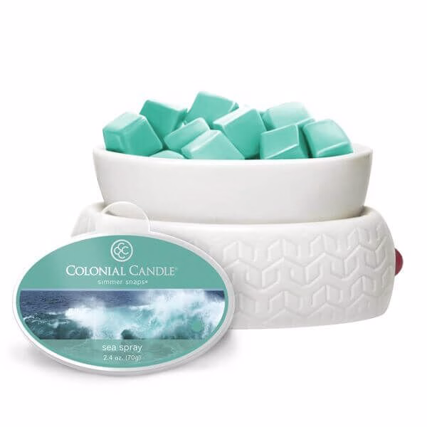 ccsnaps-1899_3_5594fff400e07 Colonial Candle Sea Spray Simmer Snaps 70g