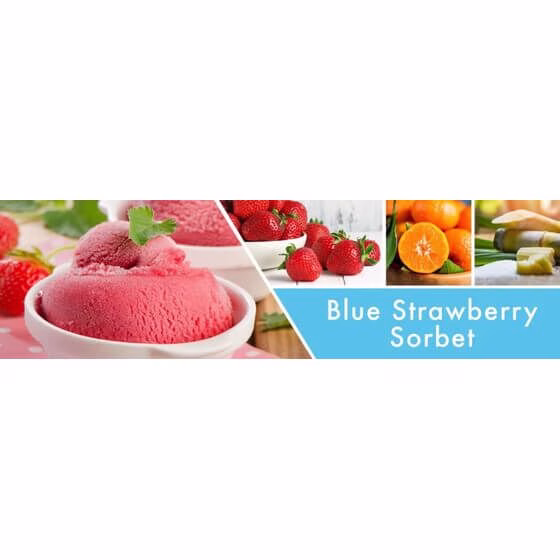 Blue Strawberry Sorbet 411g (3-Docht)