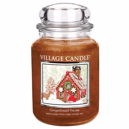 106326832 Village Candle Gingebread House 645g