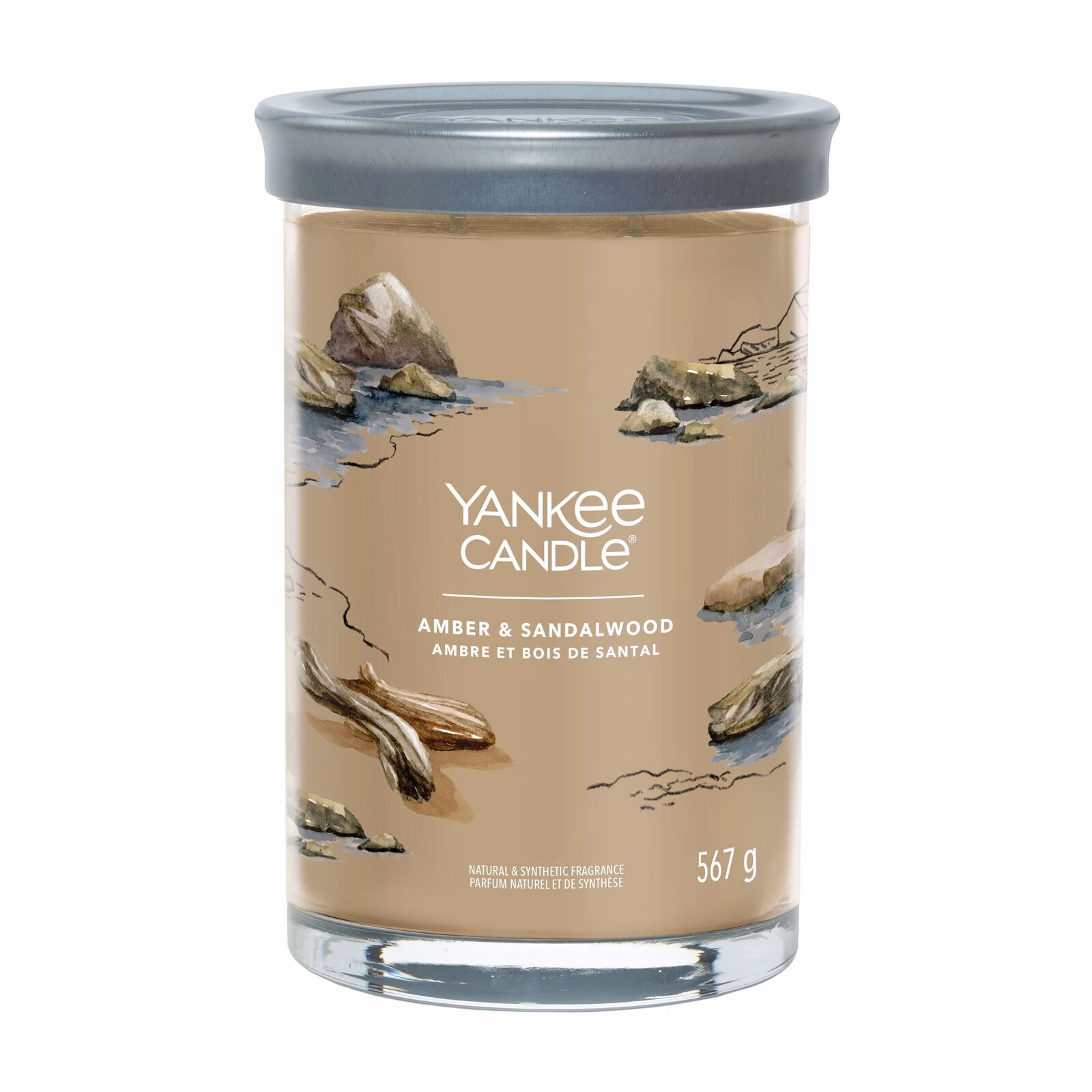 Amber-Sandalwood_Large-Tumbler_Lid1 Amber & Sandalwood Signature Large Tumbler 567g 2-Docht