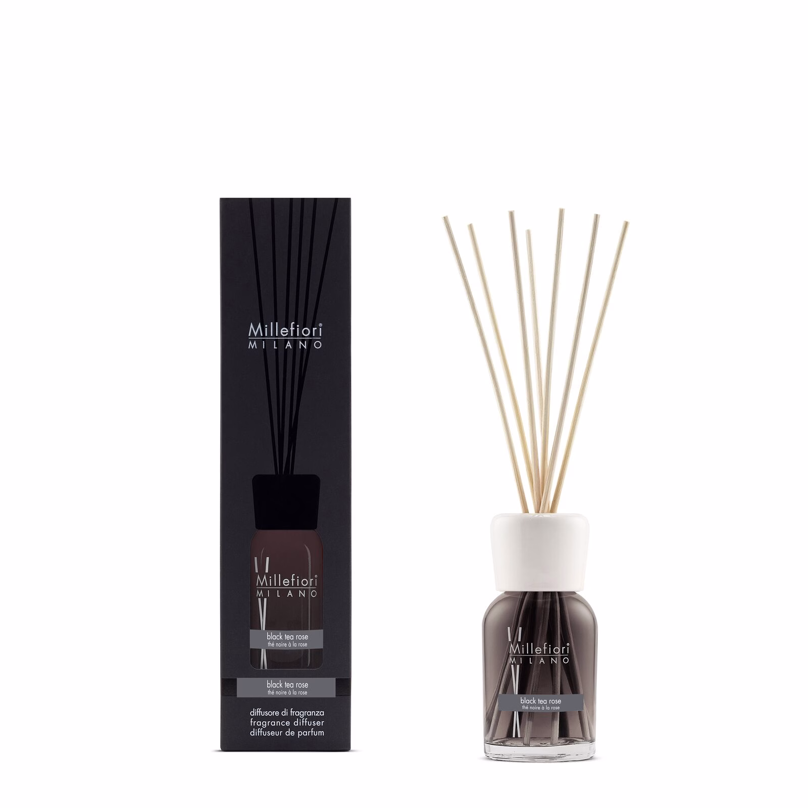 Black Tea Rose - Milano Reed Diffuser 100ml
