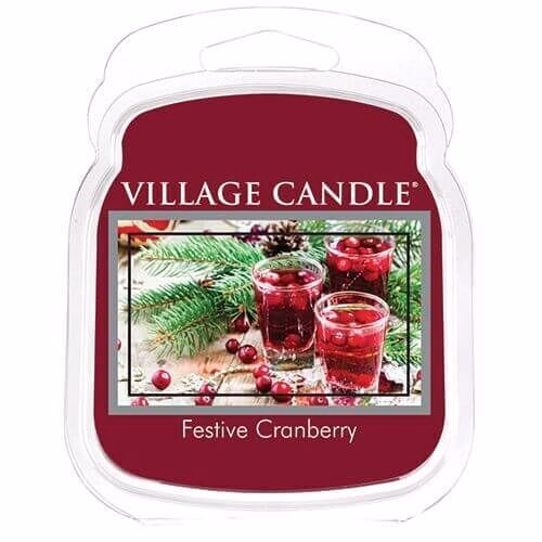 Village Candle Festive Cranberry 62g