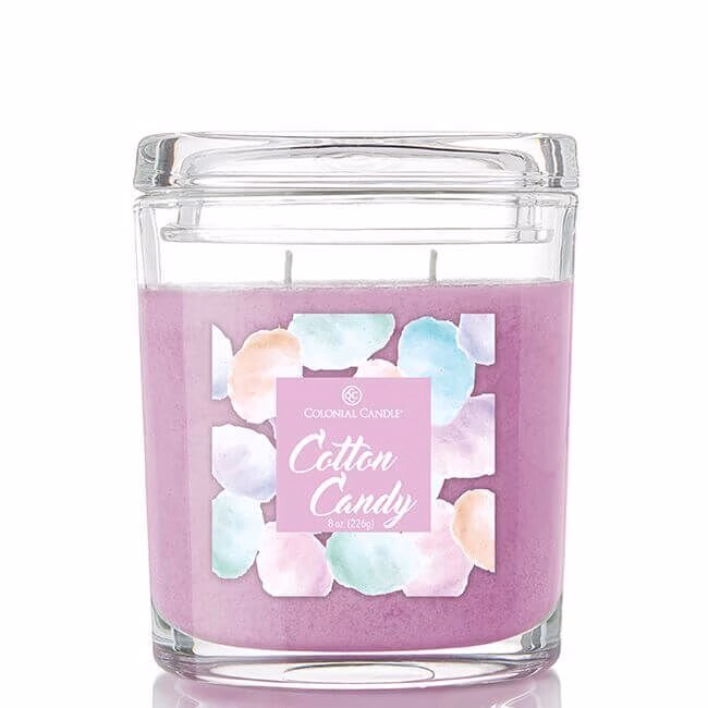 CC008-cottoncandy Colonial Candle - Cotton Candy 226g