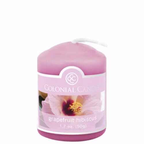 Colonial Candle - Grapefruit Hibiscus Votivkerze 50g