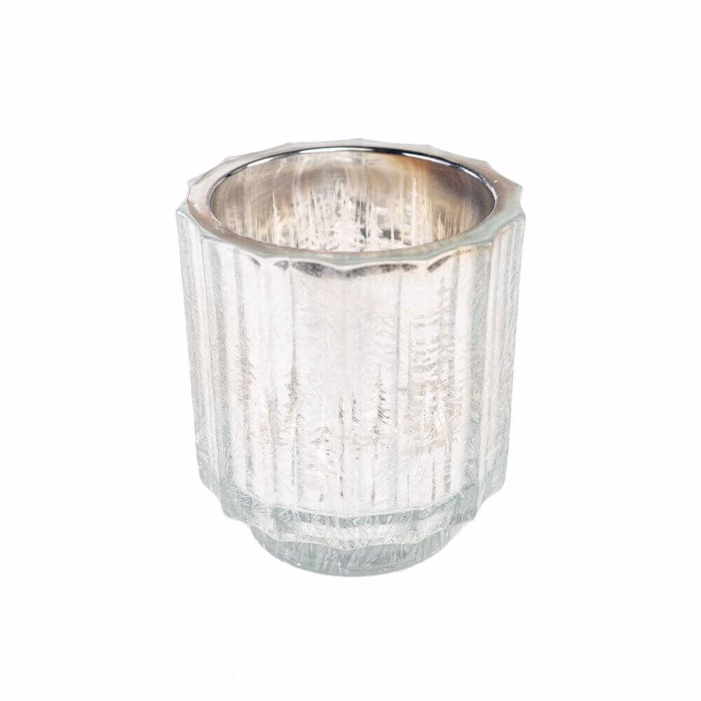 Devon Kerzenhalter silber L