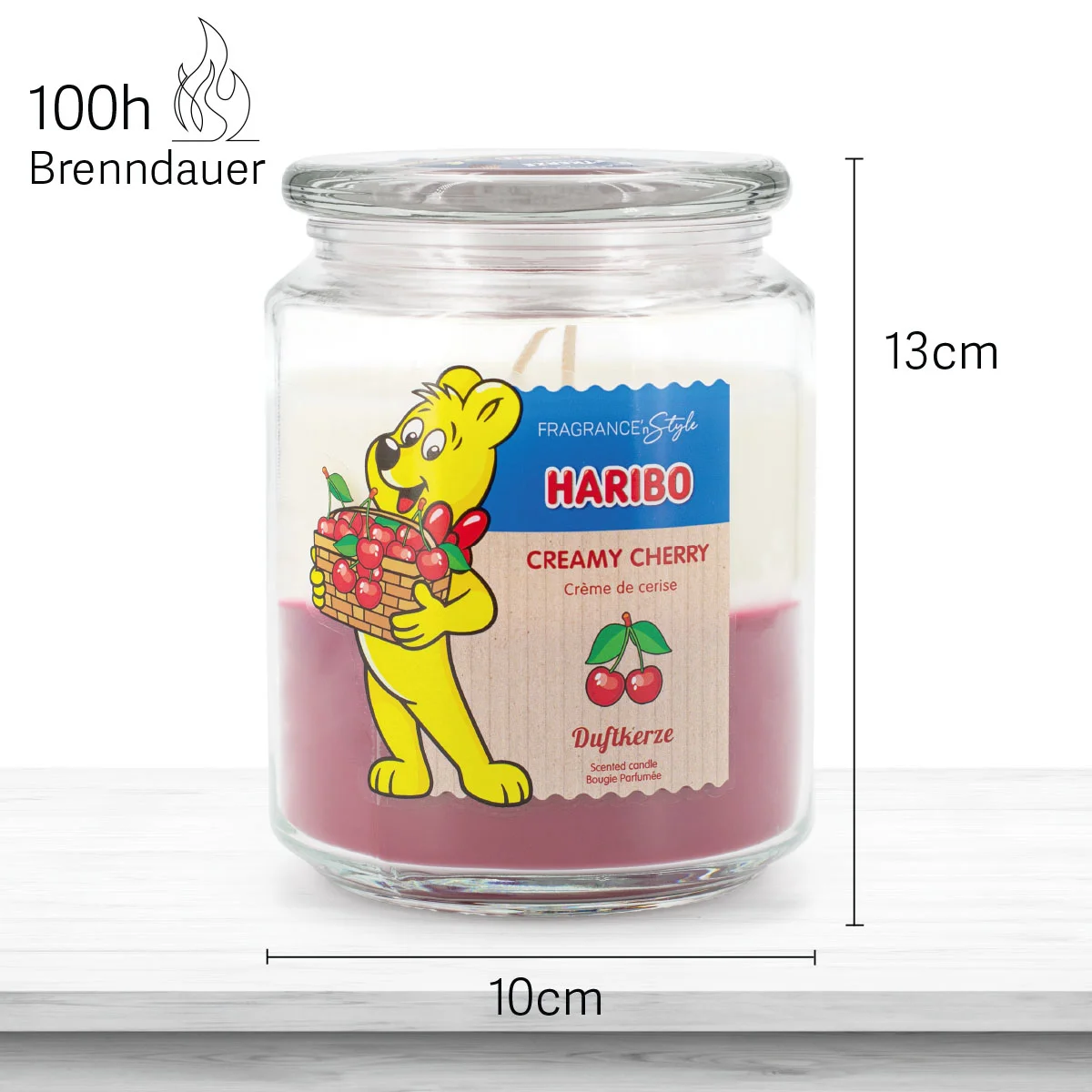 Cream Cherry 510g Haribo™ Duftkerze Cream Cherry 510g Haribo™ Duftkerze