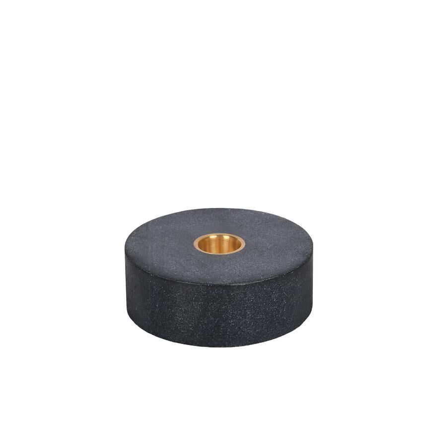 Uyuni Tafelkerzenhalter Marble Black Eishockey, Eishockey-Puck, Eisbahn, Eislaufen, Sport