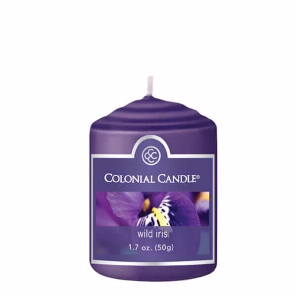 cc015-20715594ff852b005 Colonial Candle Wild Iris 50g Votivkerze