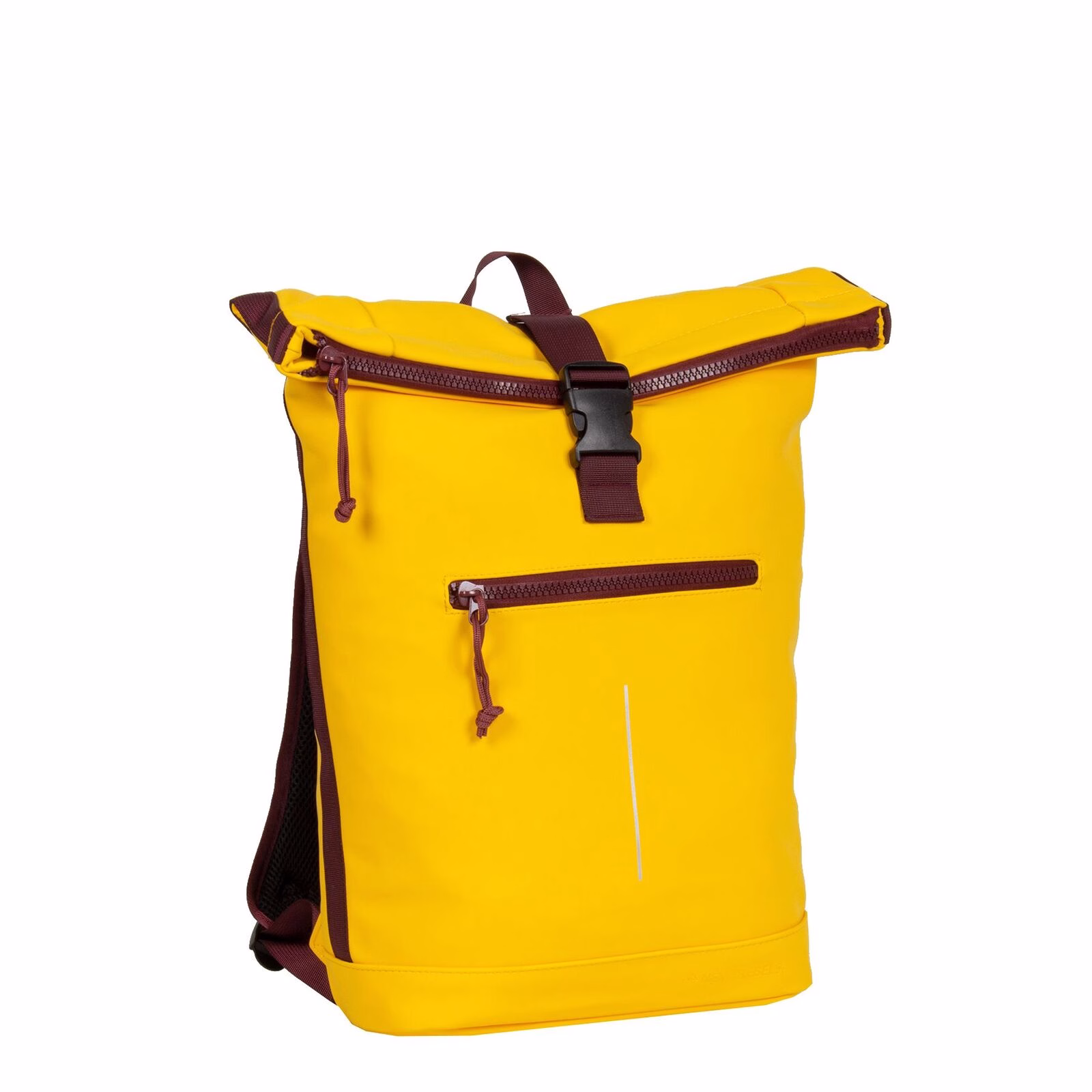 vg4PgD1g Tim - New York Rolltop Rucksack gelb/burgund